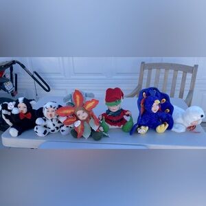 6 Adorable Cuddle kids 2000 Collectibles